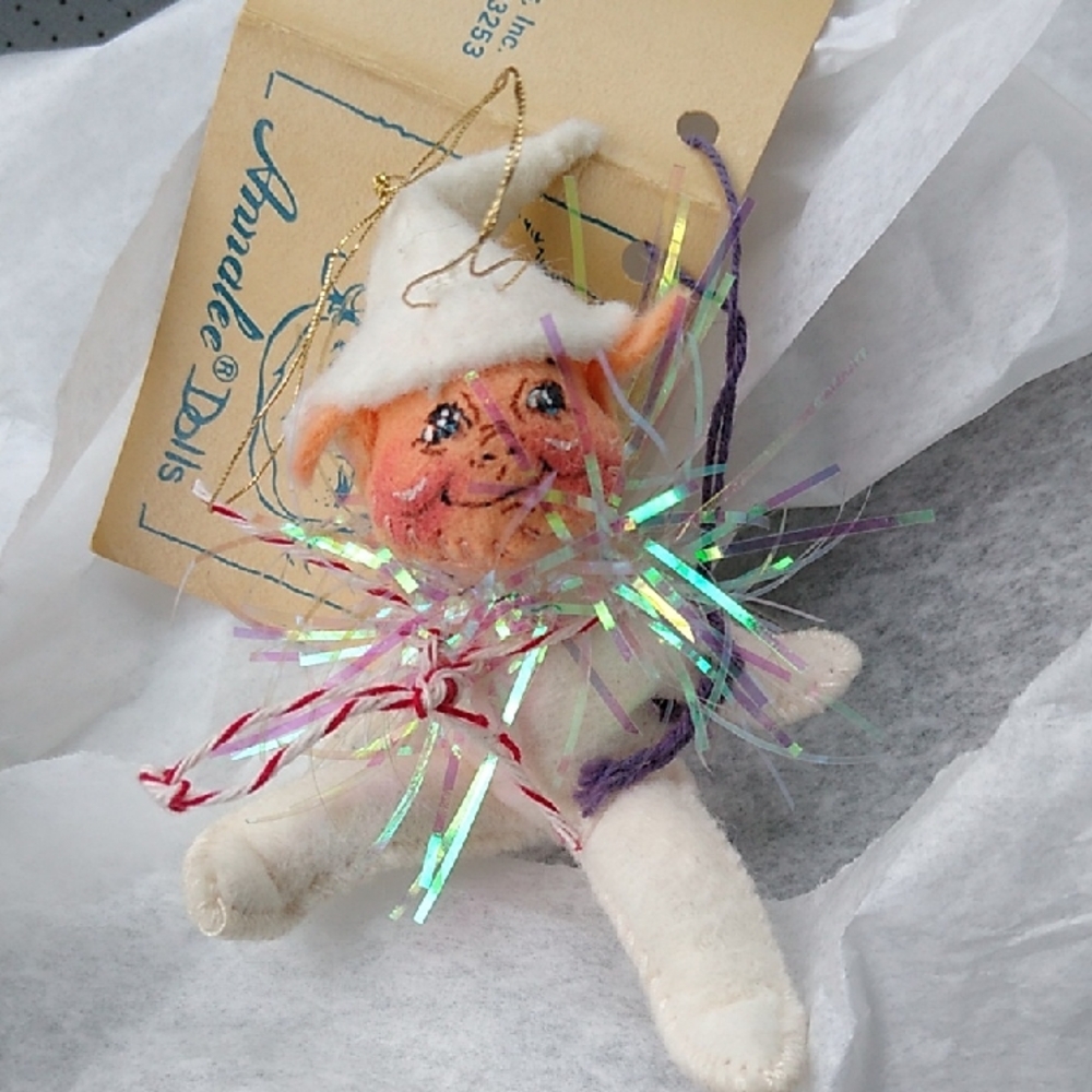 Annalee Elf Ornament Vintage